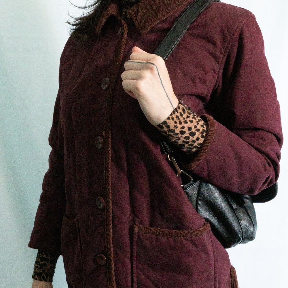 Classic Plum Fall Jacket - Picture 3 of 6